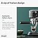 De'Longhi Dedica Style, Traditional Pump Espresso Machine, Coffee and Cappuccino Maker, EC685BK, Black