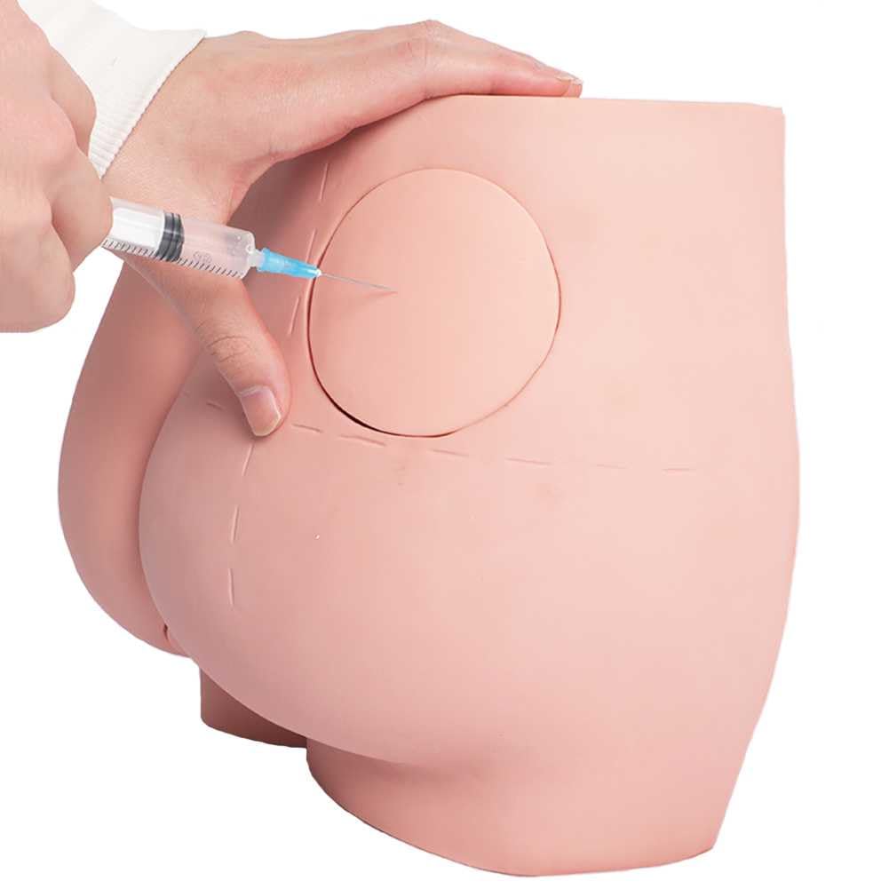 Modèle d'injection fessier pour éviter les erreurs de profondeur