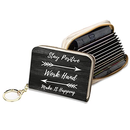 Image of Credit Card Holder, Stylish RFID-Blocking Women's Slim Wallet, Arrow | Perfect for Business and Everyday Use, Keep Your Belongings Safe and Organized