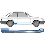 VESTIBILITÀ PERFETTA – Evita adattamenti costosi: il sottoporta è studiato per Ford Escort Mk3 1980–1986 a 3 porte, lato destro, per un montaggio preciso sulla tua vettura.