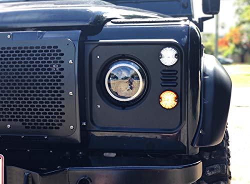 Set de 4 luces LED delanteras para Land Rover Defender miniatura 4