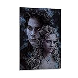 GSSL HD-Filmposter im Vintage-Stil, Motiv: Sleepy Hollow Poster, dekoratives Gemälde, Leinwand, Wandkunst, Wohnzimmer, Schlafzimmer, Gemälde, 40 x 60 cm