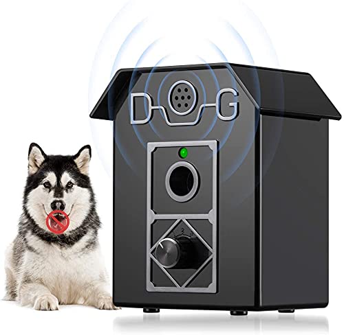 Kaier cat Stop Barking Device, Anti-bark Box Ultrasonic Dog Bark Control, Sonic Bark Deterrents Bark Controller Indoor & Outdoor Use 50 Ft Range Safe for Dogs & Human