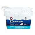 HTH 42056W Swimming Pool Care 3" Chlorine Tabs Ultra, Individually Wrapped Tablets, 8lb