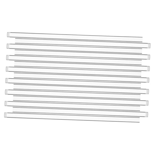 Supports polyvalents en bâtons acryliques pour projets d'art DIY et cake design