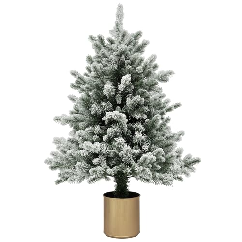 HOMCOM Albero di Natale artificiale, albero di Natale da 100 cm...