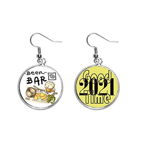 Pendientes de tostada Francia toast joyería informal original mujer