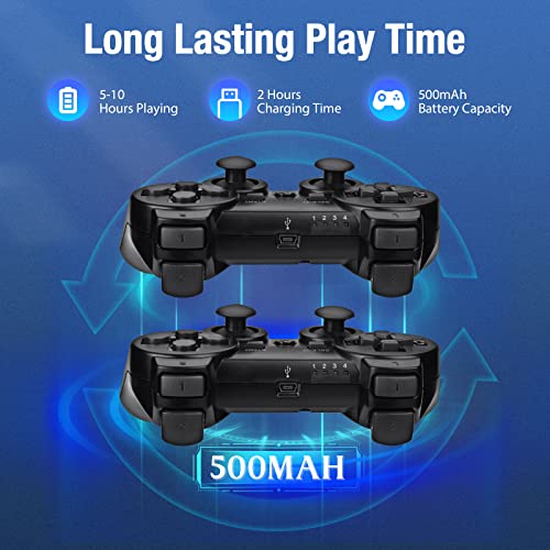 Tessgo Ps3 Controller 2 Pack Compatible With Ps-3 thumb #5