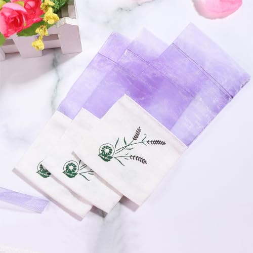 Bolsas de saquito de lavanda LALAFINA 6 piezas miniatura 7