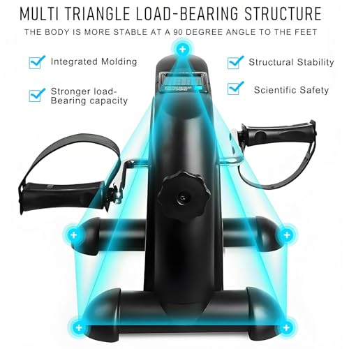 Bicicleta portátil para ejercicios de piernas y brazos miniatura 3