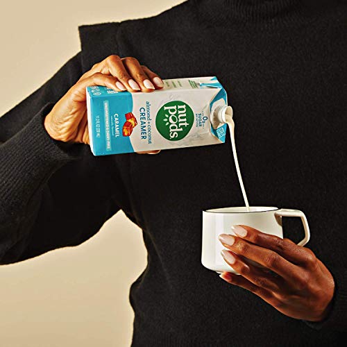 Nutpods Caramel Macchiato Non Dairy Coffee Creamer Bundle: A 4 Pack Of Caramel And 4 Pack Of French Vanilla, Made From Almonds And Coconuts With Zero Sugar. #TOP6