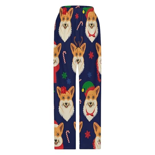 Christmas Corgis PuppyChildren's Casual Pajamas150CM3