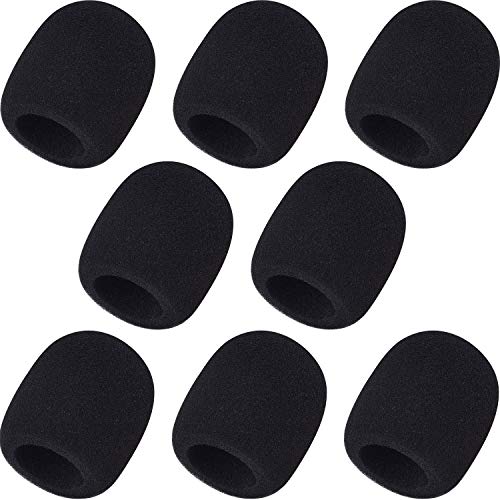 Mudder 8 Pack Foam Mic Cover Handheld Microphone Windscreen (8 Pack)