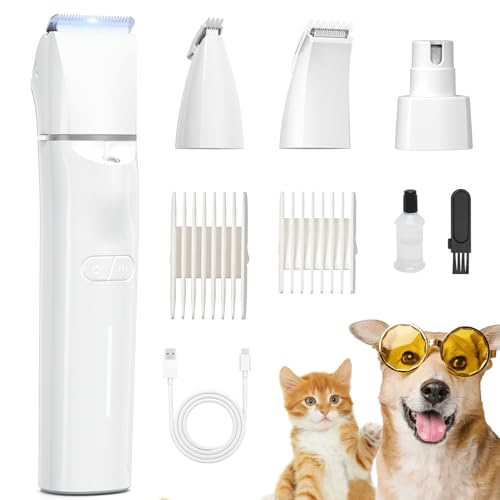 犬用バリカン 【LED独立スイッチ+猫 おもちゃ機能】 犬 バリカン 猫 バリカン ペット用バリカン 猫運動不足解消 USB式電動バリカン小型 ペットグルーミングセット プロ用 足裏 耳裏 顔回り お尻 2段階スピード調整 軽量 低騒音 低振動 全身カット 猫美容器 換毛期対策 大小型犬猫用 ペット用品 ギフト プレゼント 犬用バリカン 【LED独立スイッチ+猫 おもちゃ機能】 犬 バリカン 猫 バリカン ペット用バリカン 猫運動不足解消 USB式電動バリカン小型 ペットグルーミングセット プロ用 足裏 耳裏 顔回り お尻 2段階スピード調整 軽量 低騒音 低振動 全身カット 猫美容器 換毛期対策 大小型犬猫用 ペット用品 ギフト プレゼント