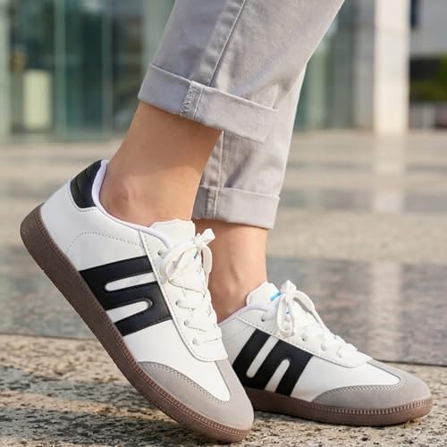 Image of TRASE Casual Sneaker Shoes for Women | Soft Cushioned Insole | Sneakers for Woman | Lightweight | Comfortable | Stylish, Trendy Girls and Women Sneakers with Laces