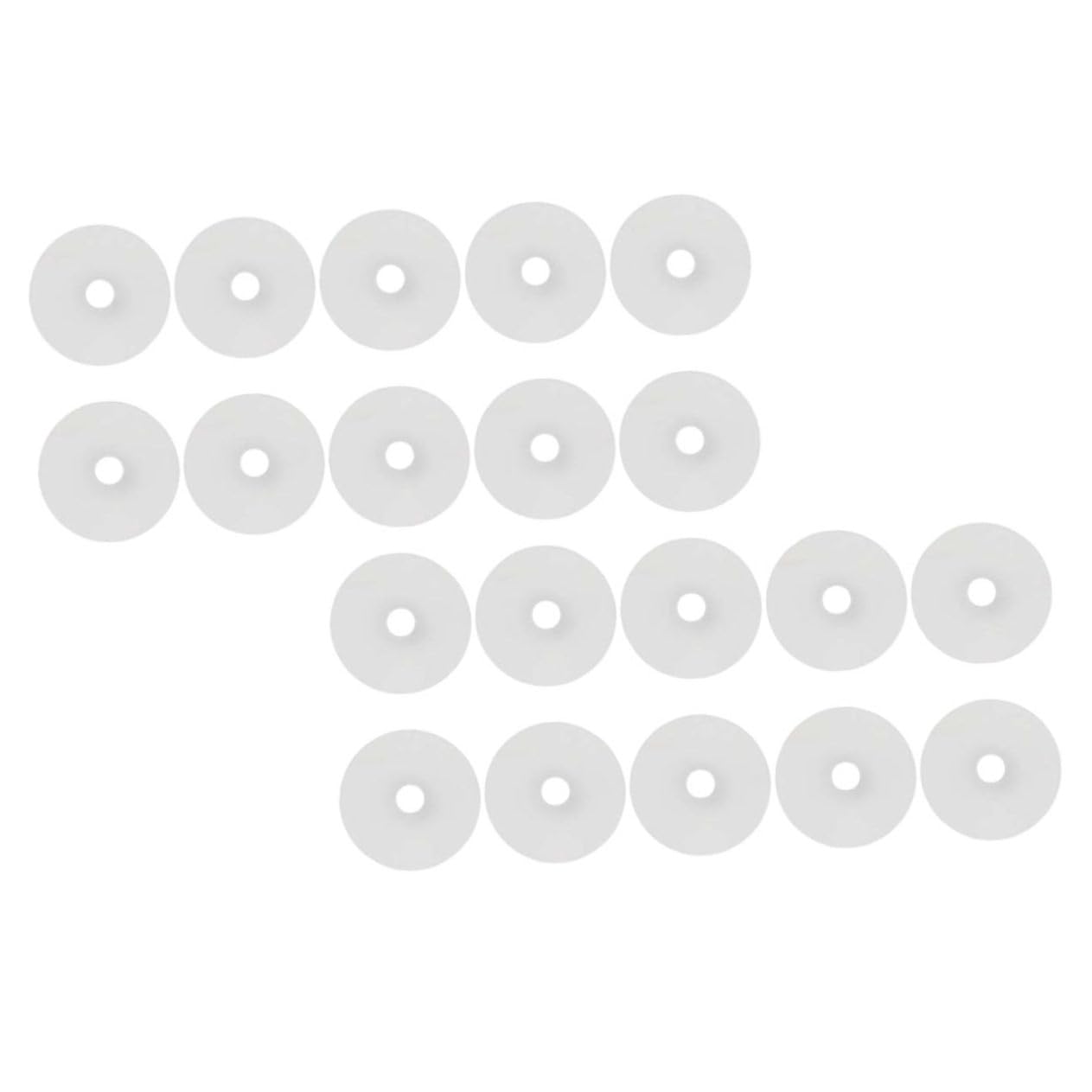 MAGICLULU 30Pcs Air Nozzle Fixed Stickers for Mountain Bike Gasket Durable and Flexible Tire Air Nozzle Adhesive Practical Bike Supplies for Easy Installation and Replacement