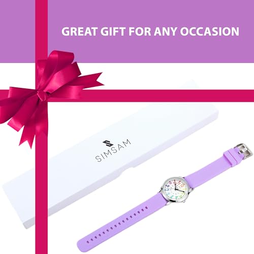 Image of Kids Analog Watch, Learning Watch for Kids 8-12, Waterproof Time Teacher Watches for Boys Ages 5-7 6-8, Easy to Read Educational Girls Watches Ages 8-12, Great Gift Boys Girls Year 4-12 Old Waterproof