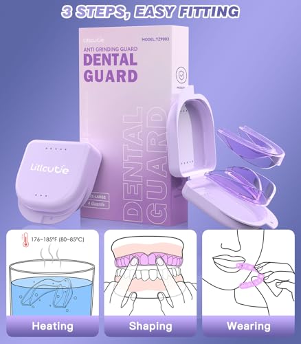 Image of Anti Grinding Guard, Purple, 4 Pack /Large Size