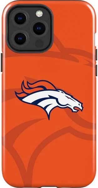 Skinit Impact Phone Case Compatible with iPhone 14 Pro Max - Officially Licensed NFL Denver Broncos Double Vision Design