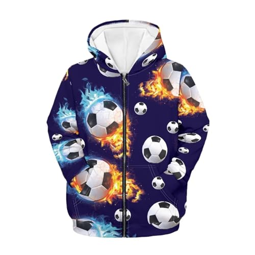 Image of Biyejit Kids Novelty 3D Graphic Printed Hooded Sweatshirt