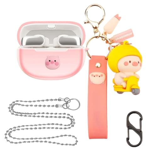 Bose Ultra Open Earbuds �p�� �P�[�X �J�o�[ Bose ���C�����X �C���[�z�� �p �V���R�� �ی�P�[�X �����[�d�\ �C���z���P�[�X �����h�~ �L�Y�h�~ �����h�~ �ϏՌ� �h�� �h�o �y�� �_�炩 �ی�J�o�[ ���� ���� �L�[�z