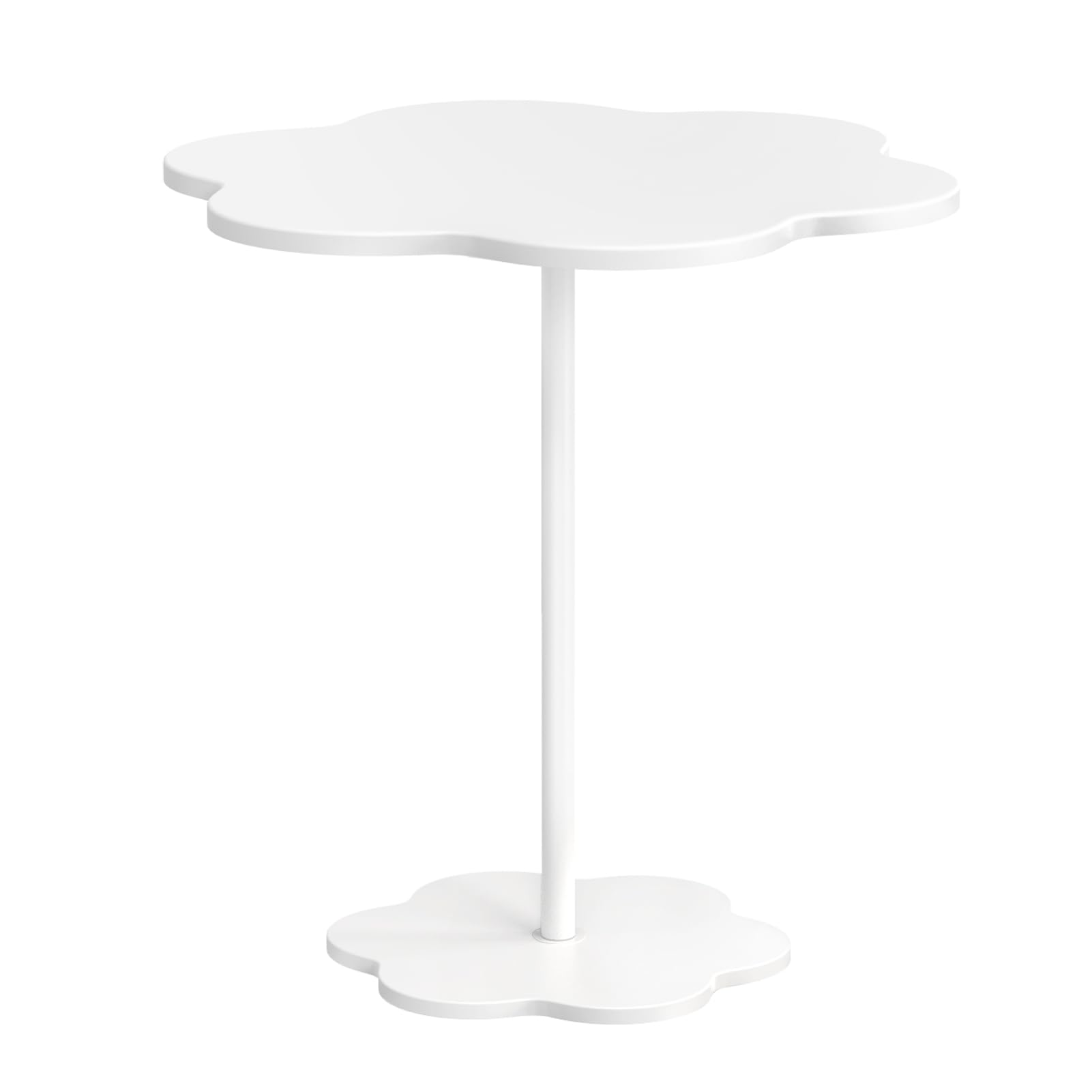 Small Coffee Table Mid Century Modern End Table Flower Shaped Desktop Tea Table Minimalist Display Coffee Table for