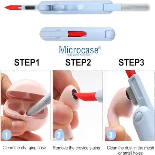 Jouis 7'si 1 arada Elektronik Temizleme Kiti, Klavye Temizleyici, Dizüstü Bilgisayar Temizleme Kiti Monitör, Cep Telefonu, Bluetooth, Kulaklık, Lego, Airpods, Dizüstü Bilgisayar Kamera - Görsel 5