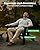 YEFU Oversized Adirondack Chair with Cup-Holder,Plastic Outdoor Fire Pit Chair, Weather Resistant, Poly Lumber Chair, Used in Patio, Lawn, Deck,Heavty Duty,Weight Capacity 450lbs-Black
