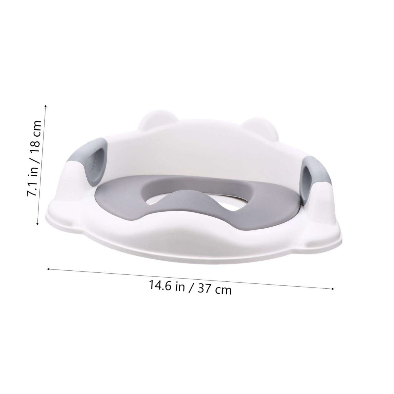 Hohopeti 1pieza Asiento De Inodoro Infantil Pu Elevador Para Potty Training Adaptable Antideslizante y De Limpiar Para Casa y
