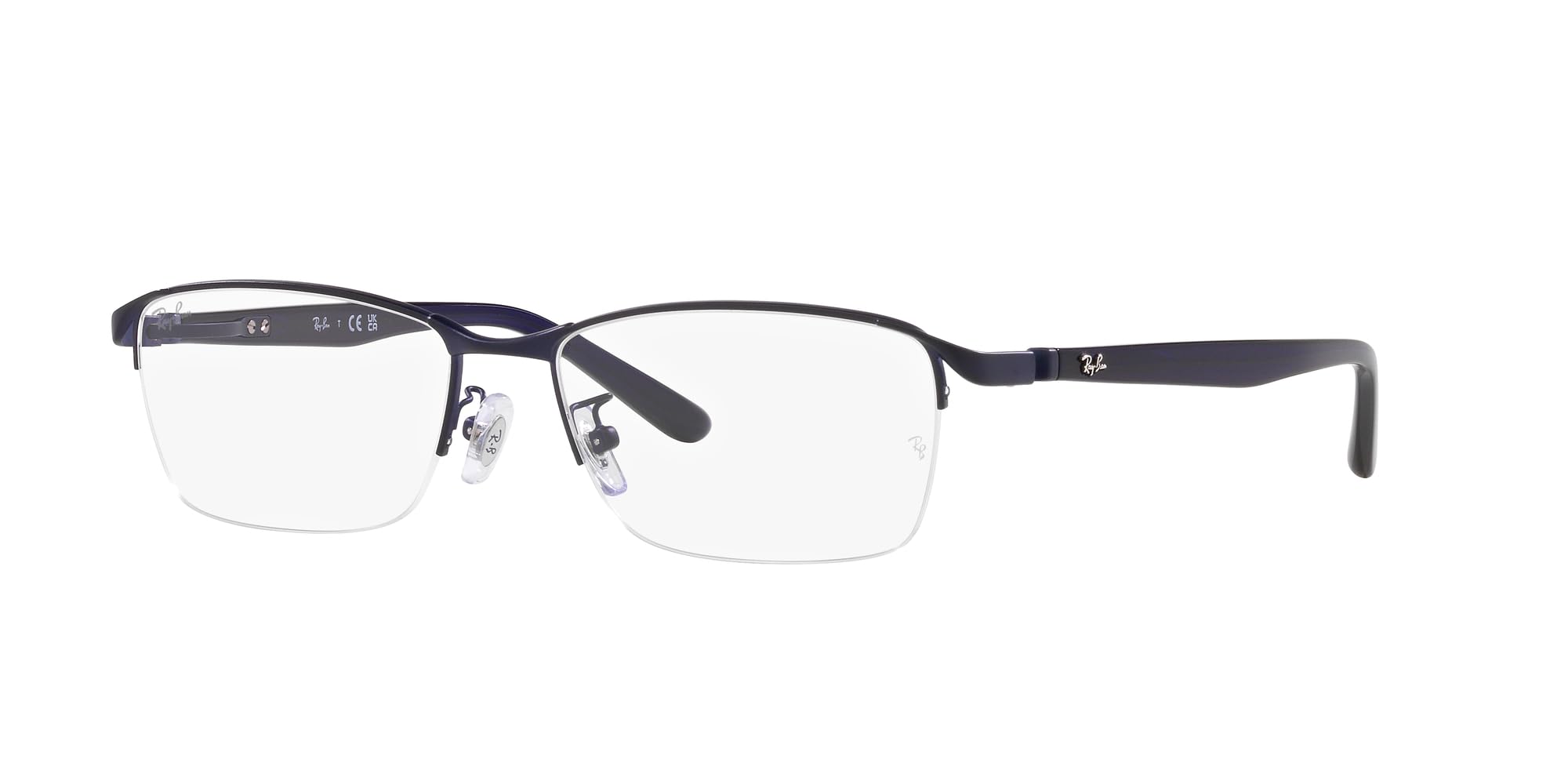 Ray-Ban Męskie prostokątne oprawki na okulary korekcyjne Rx6501d