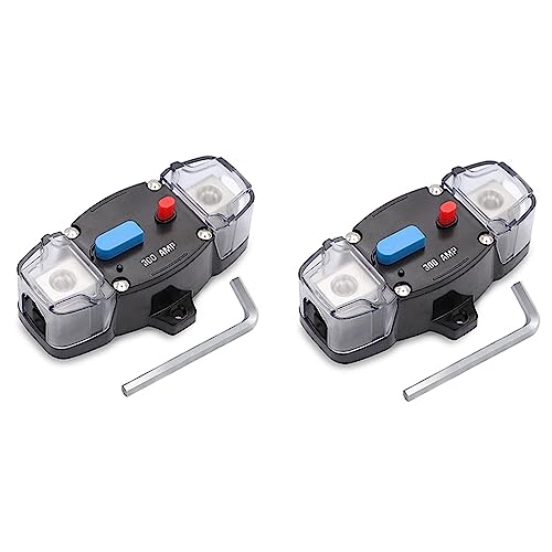 Disyuntor 300 Amp con fusible de audio coche calibre 0-8 y reinicio manual para corriente continua