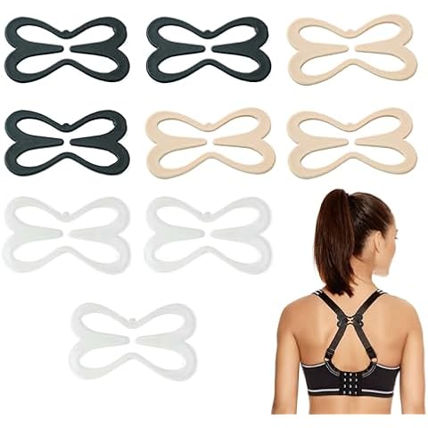 9PCS Racer Back Bra Clip Set Cover