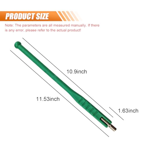 Image of Car Tire Valve Stem Puller /Installer with Valve Core Tool - No Scratch Car Valve Stem Remover Extender Adapter Replacement - Universal Car Tire Valve Stem Removal and Installation Repair Tool (Green)
