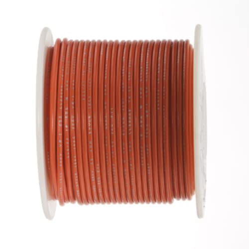 1 Pcs 500 ft Orange Solid Hook Up Wire 20 AWG Gauge 300 Volts 0.0320