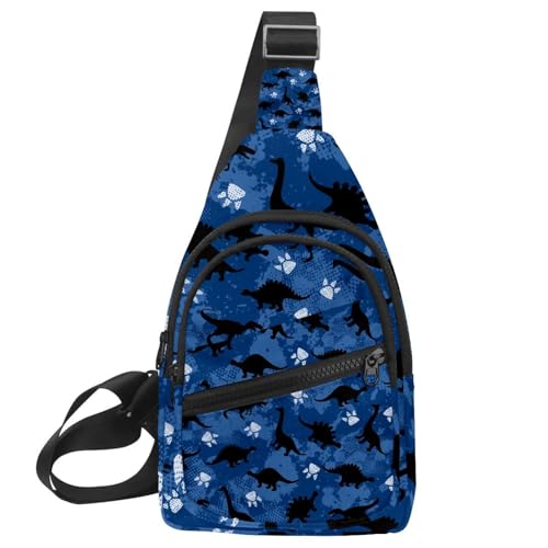 Bolsa de pecho impermeable en color naranja: mochila bandolera de hombre