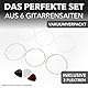 TOREROMUSIC® - Gitarrensaiten Konzertgitarre. Nylon und Silber. Premium Nylon-Saiten für Akustikgitarre, Konzertgitarre und Klassische Gitarre (6-Saiten-Set), inkl. 3 Plektren