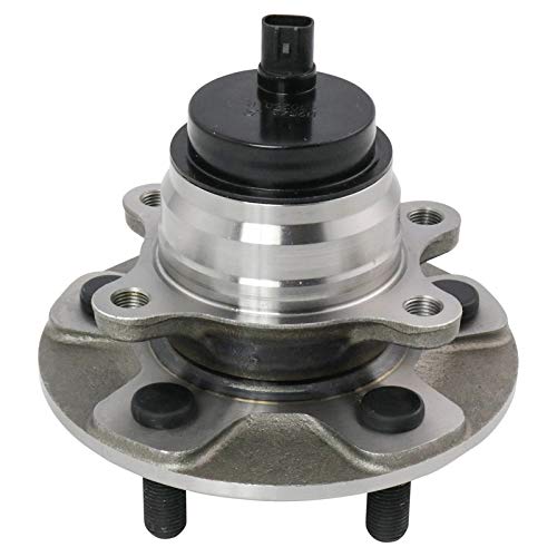 Image of TRQ Front Driver and Passenger Side Wheel Bearing and Hub Assembly Set 2 Piece Compatible with 2007-2008 Lexus LS460 2009-2017 LS460 RWD