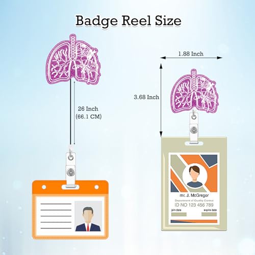 Porte-badge rétractable poumon : l'accessoire idéal à l'hôpital - 3