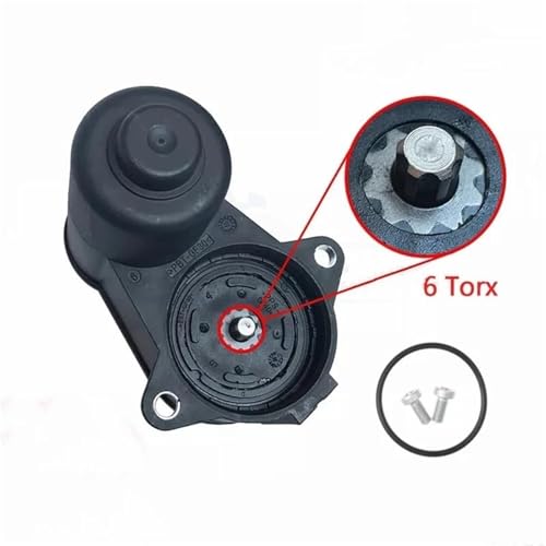 Servo motor estacionamiento 3C0998281B con conector dual 6 y 12 Torx para pinza trasera Q3 2