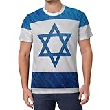 Photo Gallery bandiera di israele metallo vintage retro graffiato acciaio casual uomo camicie a manica corta divertente classico girocollo t-shirt top tee, stile:, m Photo Gallery bandiera di israele metallo vintage retro graffiato acciaio casual uomo camicie a manica corta divertente classico girocollo t-shirt top tee, stile:, m