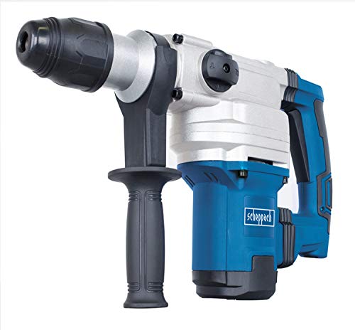 Scheppach Bohrhammer DH1200Max (Schlaghammer mit 1050 W, 9 Joule, SDS max Aufnahme, Drehzahl 480 min-1, Bohrleistung im… – Bild 4