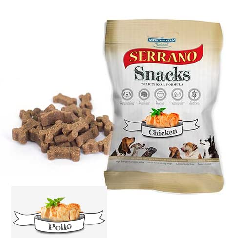 MDT SERRANO SNACK PERROS JAMON 100 GR