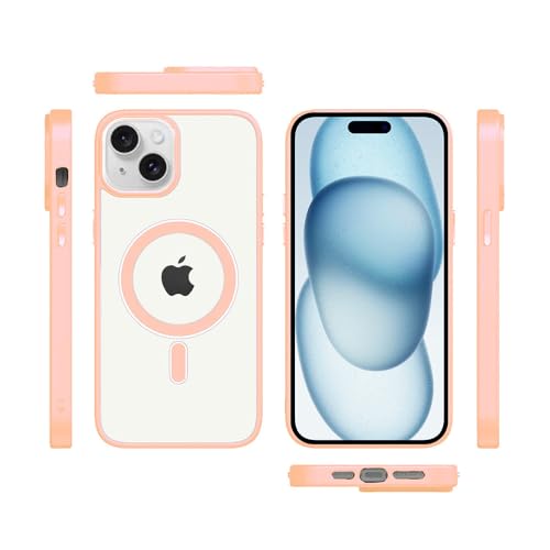 Image of amazon basics Basic Case for Apple iPhone 15 (Silicone Pink)