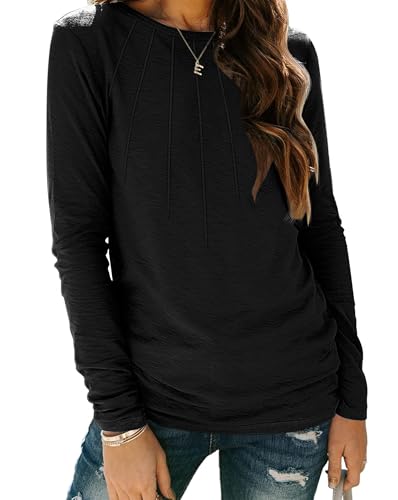 Women's Pleated Long Sleeve Blouse - $4.99 Casual Fashion Top