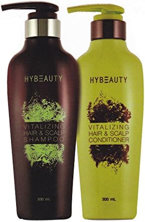 Vitalizing Hair & Scalp Conditioner, Shampoo and Herbal Concentrate Pure Korean 300 ml. (2 bottles).