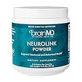 Dr. Amen brainMD NeuroLink Powder - 114g - Mood Stabilizer - Supports Memory, Focus & Concentration...