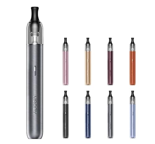 Geek Vape Wenax M2 �|�b�h �L�b�g 1200mAh ��e�ʃo�b�e���[ MTL�����X�����f�U�C�� (�x�C�v�o���h�Z�b�g) (Iron Silver)