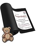 Superpunch Cutaway 3.0 oz Stabilizer for Embroidery Machines, SuperStable Black Thick Cut Away Stabilizer-12 inch x 10 Yard Roll, Cut Away Machine Embroidery Stabilizer Backing- Made in USA