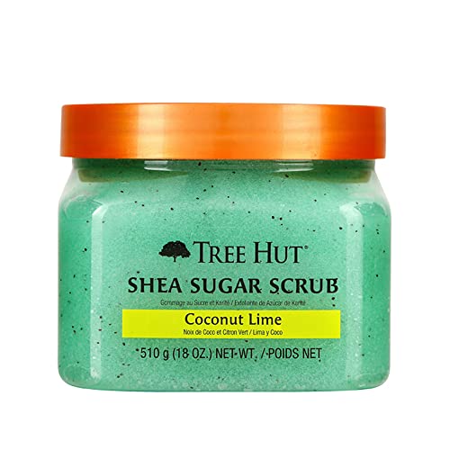 Árvore Hut Shea Sugar Body Scrub - Coconut Lime: 18 OZ