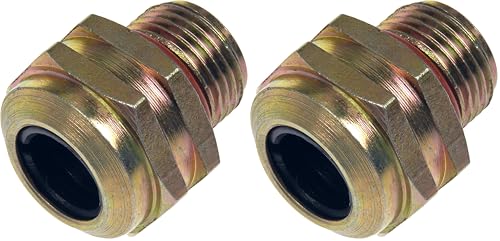 Dorman 800-617 Transmission Cooler Line Quick Connector Compatible with Select Ford/Mercury Models (OE FIX) (Pack of 2)